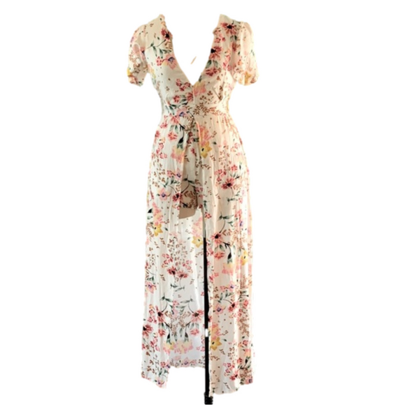 Gianni Bini Pants - Gianni Bini XS floral jumper